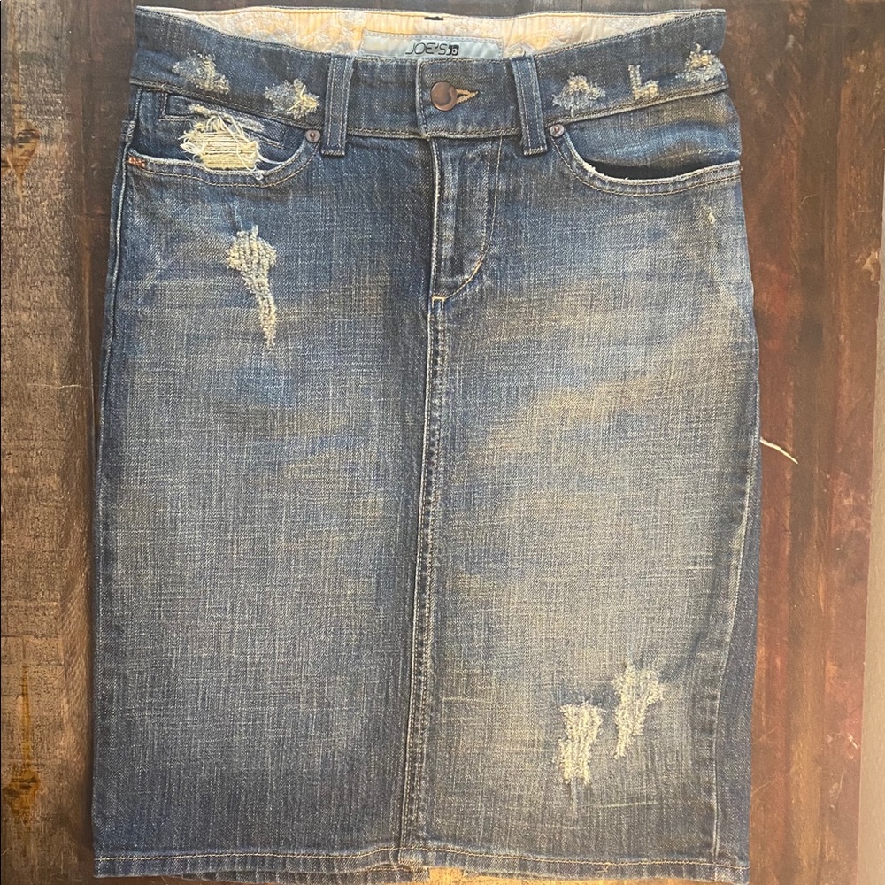 JOE’S Denim Pencil Skirt
